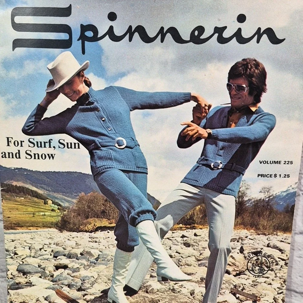 VTG Spinnerin For Surf Sun & Snow Knitting Crochet Patterns Unisex
